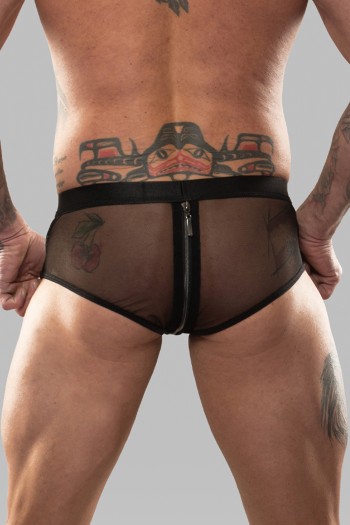 Lack Netz Shorts REBenicio001 schwarz - S