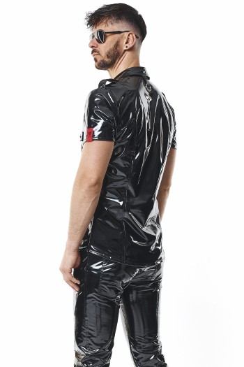 PVC Herren T-Shirt RMLeonardoPVC schwarz - L
