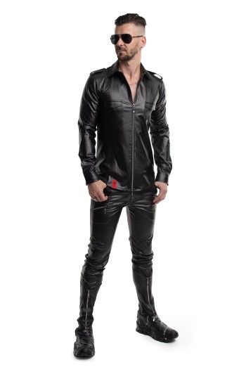 Long-sleeved Shirt RMNatale001 black - XL