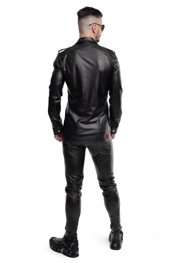 Long-sleeved Shirt RMNatale001 black - XL