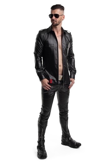 Long-sleeved Shirt RMNatale001 black - XL