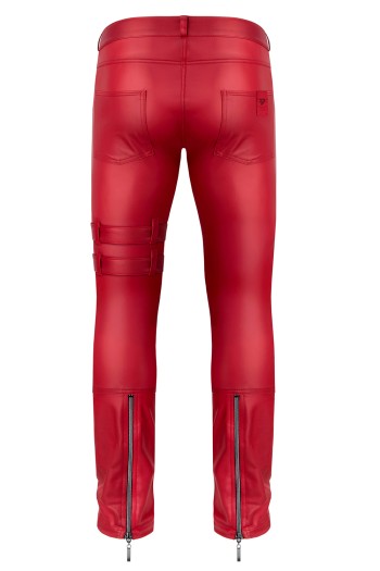 lange Herren Hose RMTommaso002 rot - M