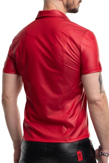 Herren T-Shirt RMSerafino001 rot - S