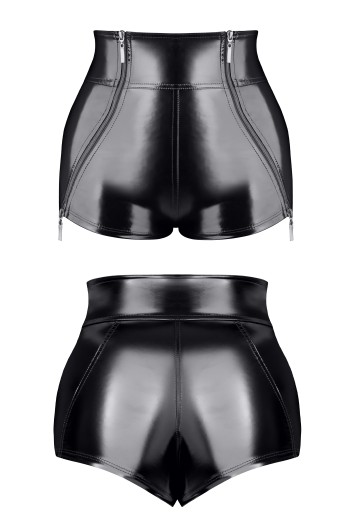 schwarze Damen Shorts TDMona001 - 2XL