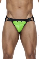 neon green/black Jock Snap - S/M