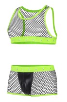Black Neon Rave Total Look RAV116 - S