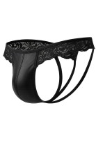Black Lacey Jockstring RAV104 - M