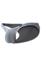 Grey Low Rise Bulge Brief Mesh C4MSPXBUL01 - S