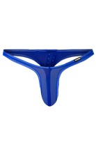 electric blue Micro Thong Mesh C4MSPX11 - S