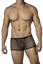 schwarzer Wide Mesh Trunk RAV128 von Cut4Men schwarzer Wide Mesh Trunk RAV128 von Cut4Men