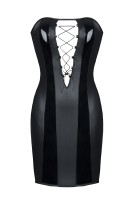 schwarzes Minikleid Irma - XXL
