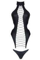 black corsage DDHekate001 + Stockings - L