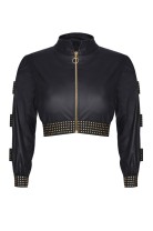 schwarzer kurze Damen Jacke CBMartha001 - S
