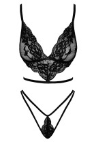 KISS240 zweiteiliges Set aus Spitze - L/XL KISS240 zweiteiliges Set aus Spitze - L/XL