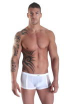 white Mini Pants Visible Man S by Look Me