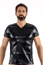 schwarzes Herren T-Shirt 2401-81 - S schwarzes Herren T-Shirt 2401-81 - S