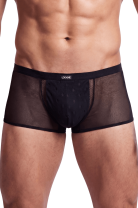 schwarzer Boxer Shorts 2502-67 von Look Me schwarzer Boxer Shorts 2502-67 von Look Me