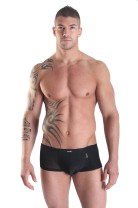 black Mini Pant Open Heart XL by Look Me