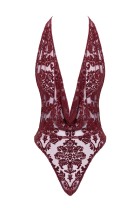 F386 Body Kink Royal mit Wasserfallausschnitt - XS F386 Body Kink Royal mit Wasserfallausschnitt - XS