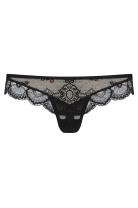 853-THO-1 Thong black - S/M