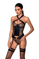 schwarzes Corset PA596153 - S/M schwarzes Corset PA596153 - S/M