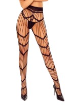 open tights S033 black - S/M