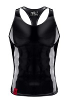 black PVC Tank Top RMFreddie - S