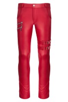 lange Herren Hose RMTommaso002 rot - L