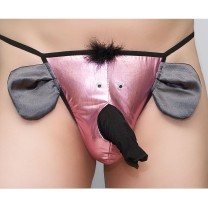Scherzstring Elefant MC/9030 S/M in pink für Männer von Andalea Dessous Scherzstring Elefant MC/9030 S/M in pink für Männer von Andalea Dessous
