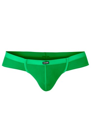 green Mesh Hybrid Cheeky Brief C4MSPX22 GLOW - L