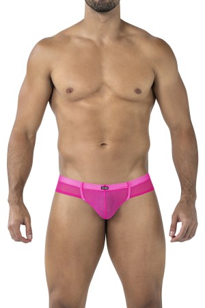 hot pink Mesh Hybrid Cheeky Brief C4MSPX22 GLOW by Cut4Men