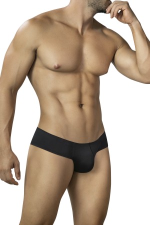 schwarzer Seamless Cheeky Brief C4MINV22 von Cut4Men INVISIWE4R