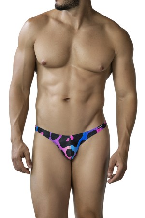 Pop Leopard Low Rise Bulge Swim Brief C4MSPXPTBUL01 - S