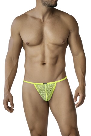 Neon Lime Mesh G-String C4MMSH02 - L/XL