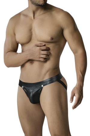 schwarzer Reveal Jockstrap C4MRAV126 von Cut4Men