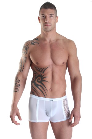 weißer Herren Boxer Visible Man S von Look Me