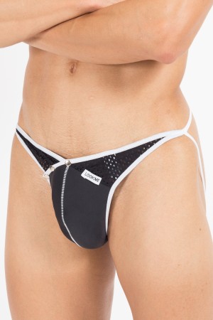 schwarz/weißer Jock Mixing 43-27 L von Look Me