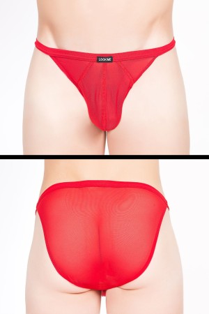 roter Tanga-Slip Malibu 2 92-61 von Look Me