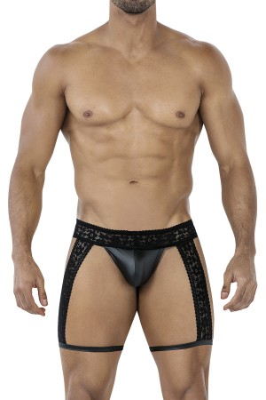 Black Lacey Garter C4MRAV103 by Cut4Men