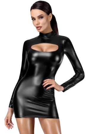 F366 Vixen Cut-Out Bodycon Dress by Noir Handmade
