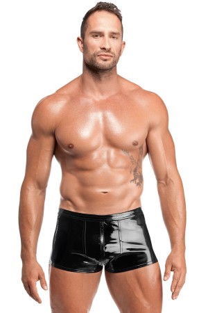 Voltage PVC shorts H095 by Noir Handmade Kink Royal Collection