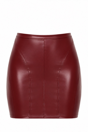 F399 Bordeaux Affair Minirock - XS