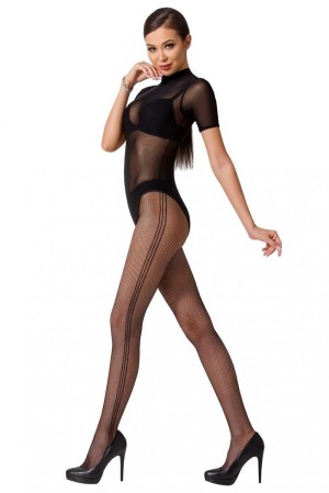 net tights TI018 black - 3/4