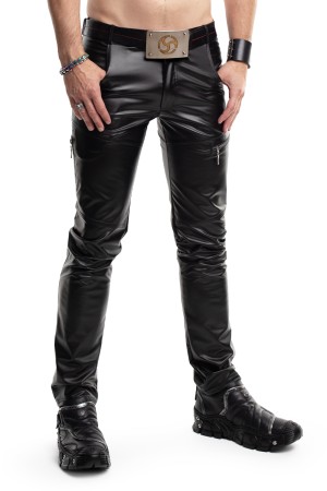 long pants RMAmedeo001 black by Regnes Fetish Planet