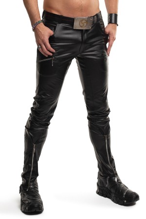 long pants RMGabriele001 black by Regnes Fetish Planet