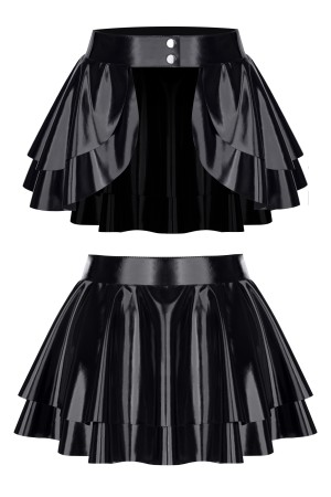 schwarzer Damen-Rock TDMadlene001 - L