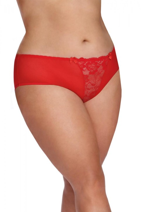 roter Knickers mit Spitze AA052955 - XL/2XL