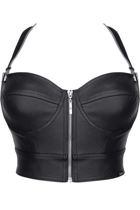 schwarzes Damen-Top BRMarta001 - M
