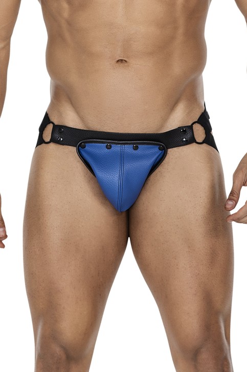 blue/black Jock Snap - S/M