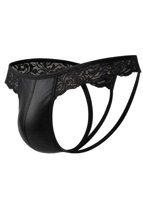 Black Lacey Jockstring RAV104 - S